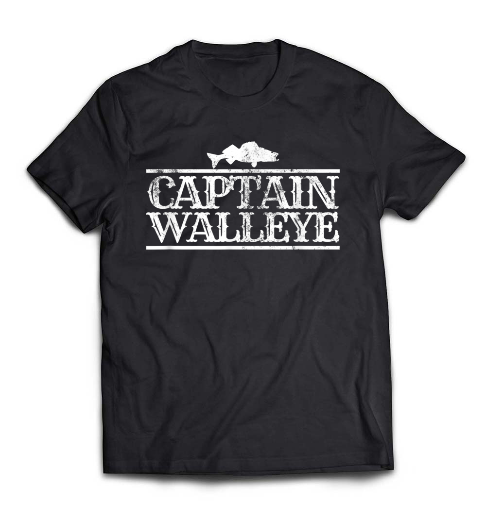 Funny Captain Walleye Fishing Fisherman Shirt: A Perfect Tee for Anglers